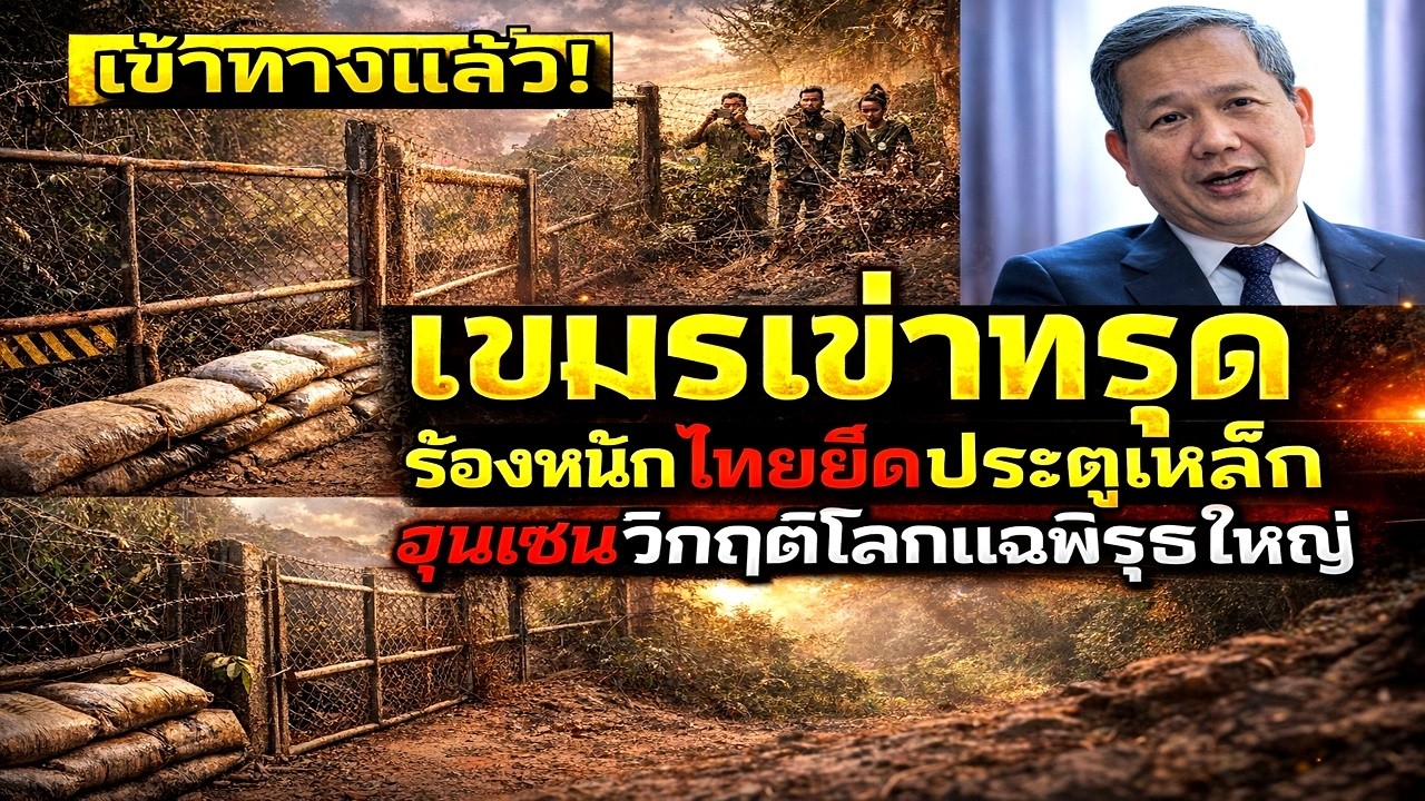 ด่วน! เขมรร้องหนัก ไทยยึดประตูเหล็ก ฮุนเซนสะเทือนเวทีโลก