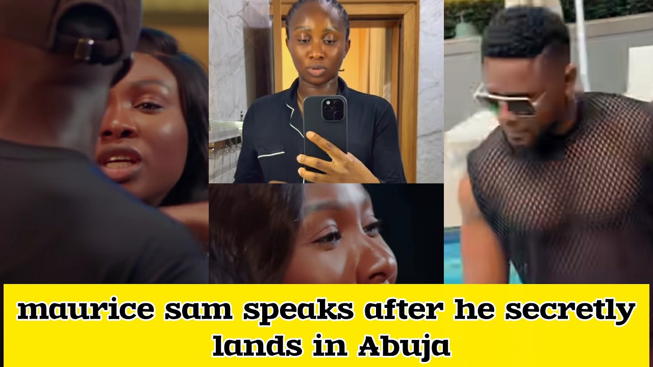Морис Сэм высказался после своего тайного прибытия в Абуджу: «У меня есть планы с Соней Уче #maur...