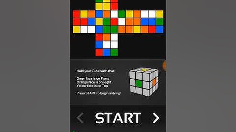 How to solve a rubixcube 3x3 using CubeX