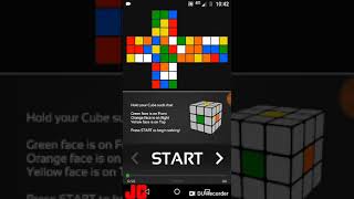 How to solve a rubixcube 3x3 using CubeX screenshot 1