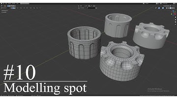 Modelling spot #10 | Blender 2.82