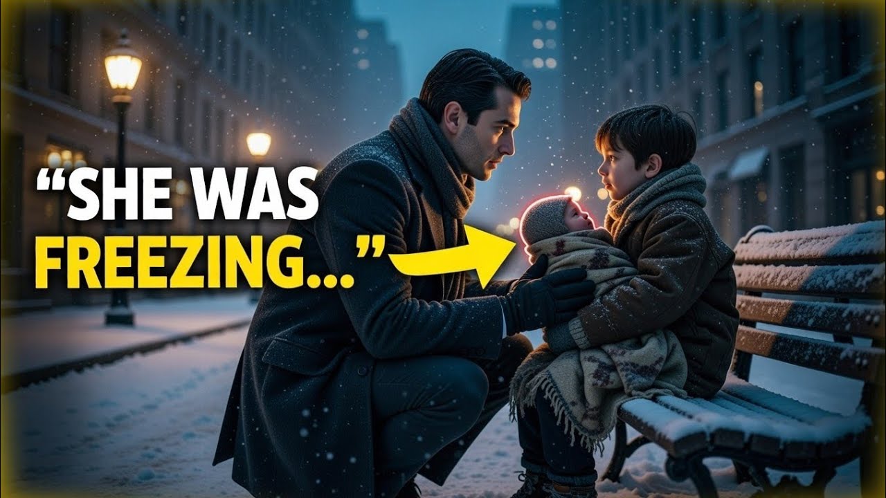 “Sir… My Baby Sister Is Freezing” — The CEO’s Response Left Everyone in Tears