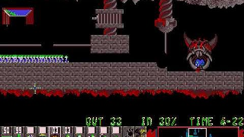 Lemmings (Fun) - 6 - A Task for Blockers and Bomb (1991)