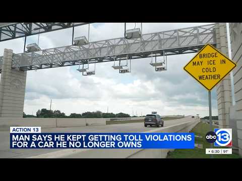 Man says he kept getting toll violations for a car he no longer owns