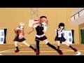 【MMD艦これ】村雨/夕立/時雨でダンシング・ヒーロー