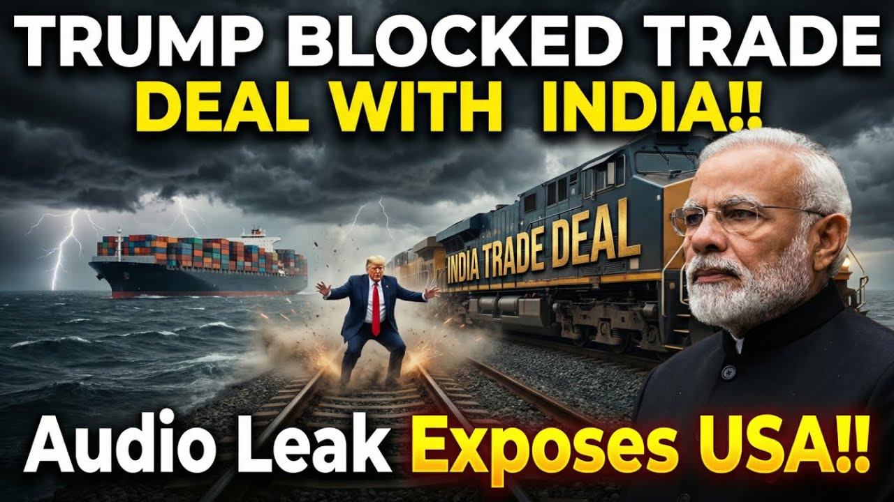 Leaked Audio Exposes Why India–US Trade Deal Collapsed | Geopolitics Explained