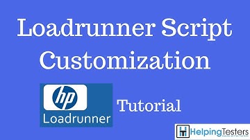 Loadrunner Script Customization - Loadrunner Tutorial 13