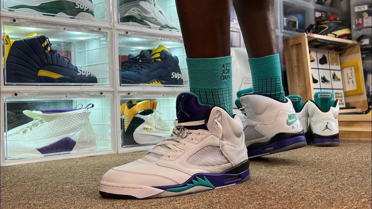 Air Jordan 5 Grape 