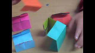Construcción de cubo para niños