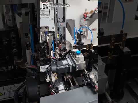 Automatic Double Head Terminal Crimping and Waterproof Plug Seal Insertion Machine - Shorts
