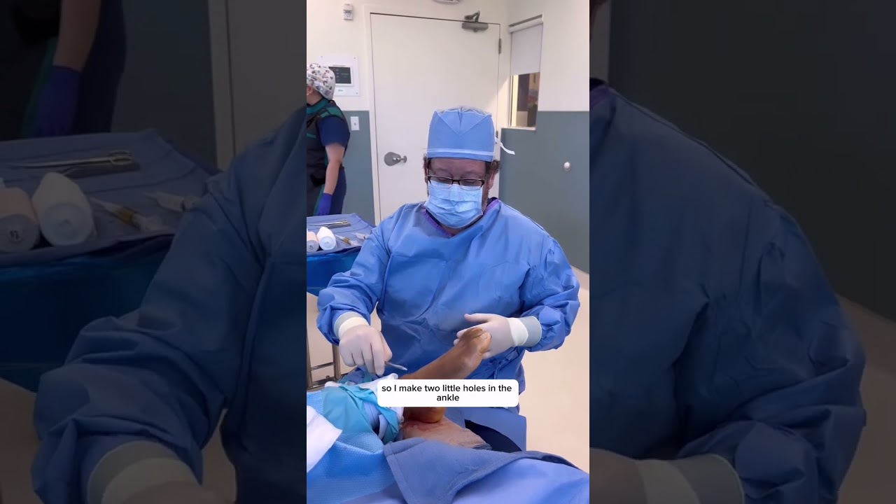 Repairing Torn Ankle Ligaments- Dr. Bernstein