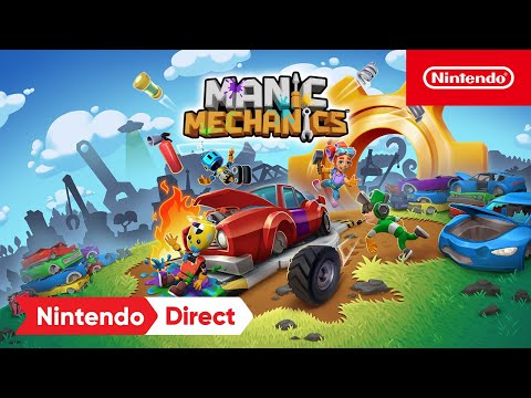 Manic Mechanics - Announcement Trailer - Nintendo Switch