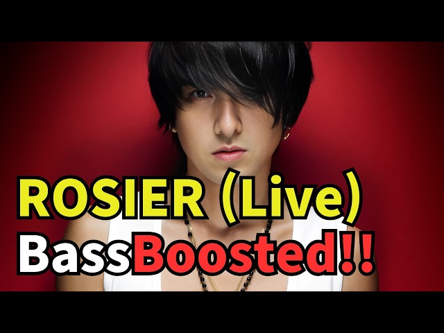 LUNA SEA ROSIER Live (Bass Boosted) - YouTube