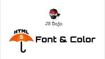 004 HTML Font Color | JS Dojo (Myanmar Version)