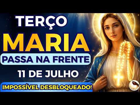 📿TERÇO MARIA PASSA NA FRENTE E QUEBRA O QUE IMPEDE O MEU IMPOSSÍVEL!