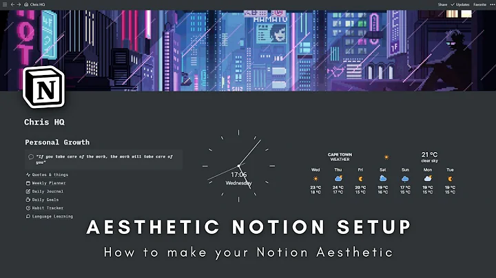 Hur du skapar en estetisk Notion | Notion Aesthetic Guide