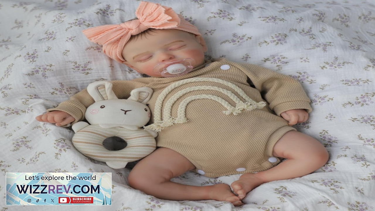 Lifelike Reborn Baby Dolls 20 inch Sleeping Realistic Newborn Baby Dolls Soft Cloth