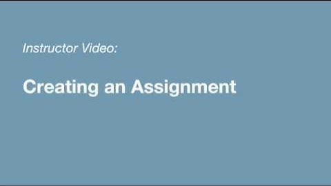 Creating a Turnitin Assignment   Instructor Training