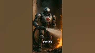 Robot Pemadam Kebakaran Masa Depan Sudah Tiba #damkar #pahlawanapi #edukasi