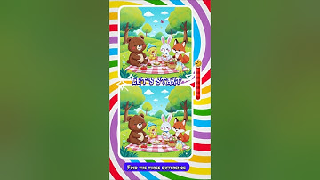 Only 1% Can Spot All 3 Differences! 😱 | Challenge no. 14 CANDY GAMING #shorts