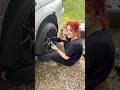 When you find a woman that will work on cars with you that’s the one you marry #love #carguylife