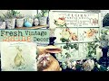 Fresh High End Vintage Easter/ Spring Decor 🐇🐣🐥French cottage chic part 1