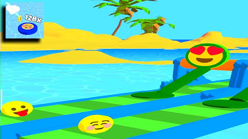 Emoji Run! Gameplay - All Levels Gameplay Android, ios (Level 1 - All stages)  | Funny Gameplay