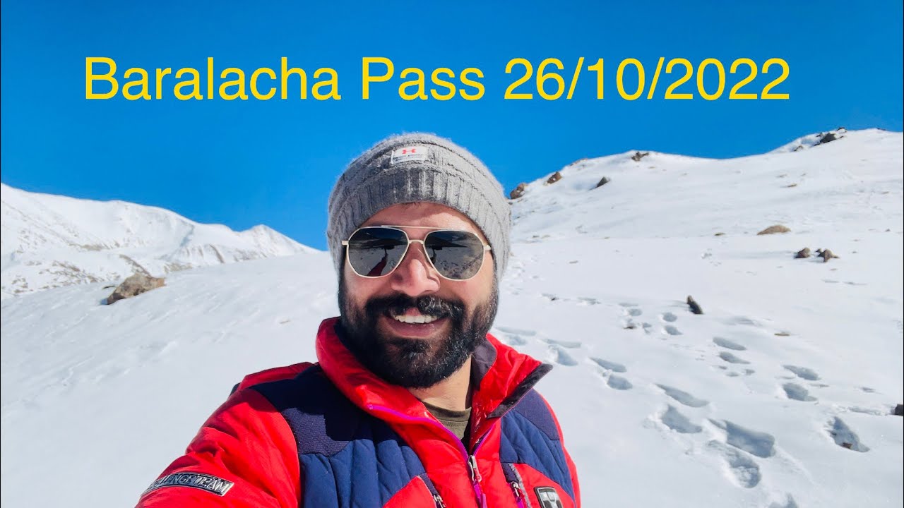 Is Baralacha La pass open? II Baralacha pass II Fresh snow in Manali II October 2022