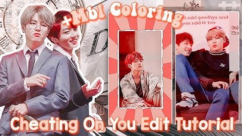 ✧˚꒰ tutorial edit video alight motion with "cheating on you" song (eng/idn) ˚ˑ༄ ·