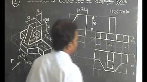 Engineering graphics MADE EASY by Prof.Dr R.Edison free hand sketching Problem 04