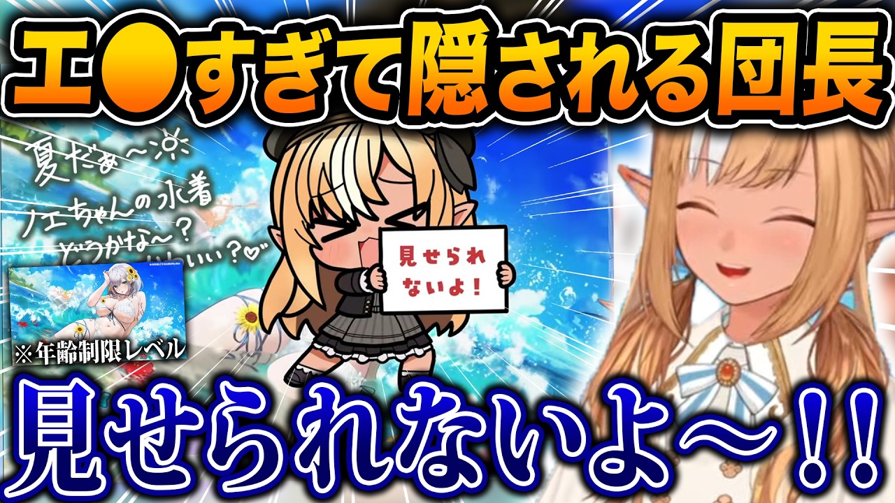 【ホロドリ】年齢制限待ったなしの水着ノエルを必死に隠し通すフレアが面白すぎるｗｗｗ【ホロライブ/白銀ノエル/不知火フレア/切り抜き】