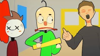 БАЛДИ АНИМАЦИЯ на РУССКОМ !!! В ШКОЛЕ БАЛДИ !!! Baldi's Basics Animation