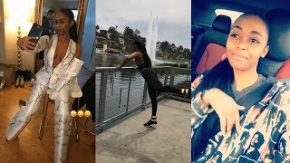 Nafessa Williams | Snapchat Story | 7 March 2018