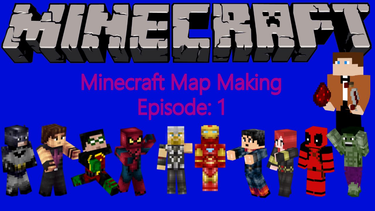 Minecraft MapMaking Episode 1 - YouTube
