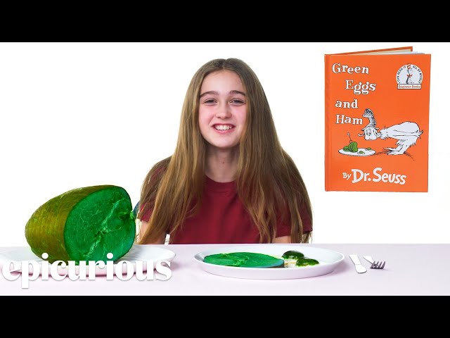 Kids Try Famous Foods From Children's Books