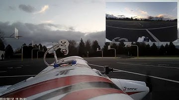 E-Flite Apprentice w/ stabilized 2-axis GoPro gimbal and #16 keychain camera flight test