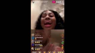 Santana and Yung Miami Roast Each Other On Instagram Live