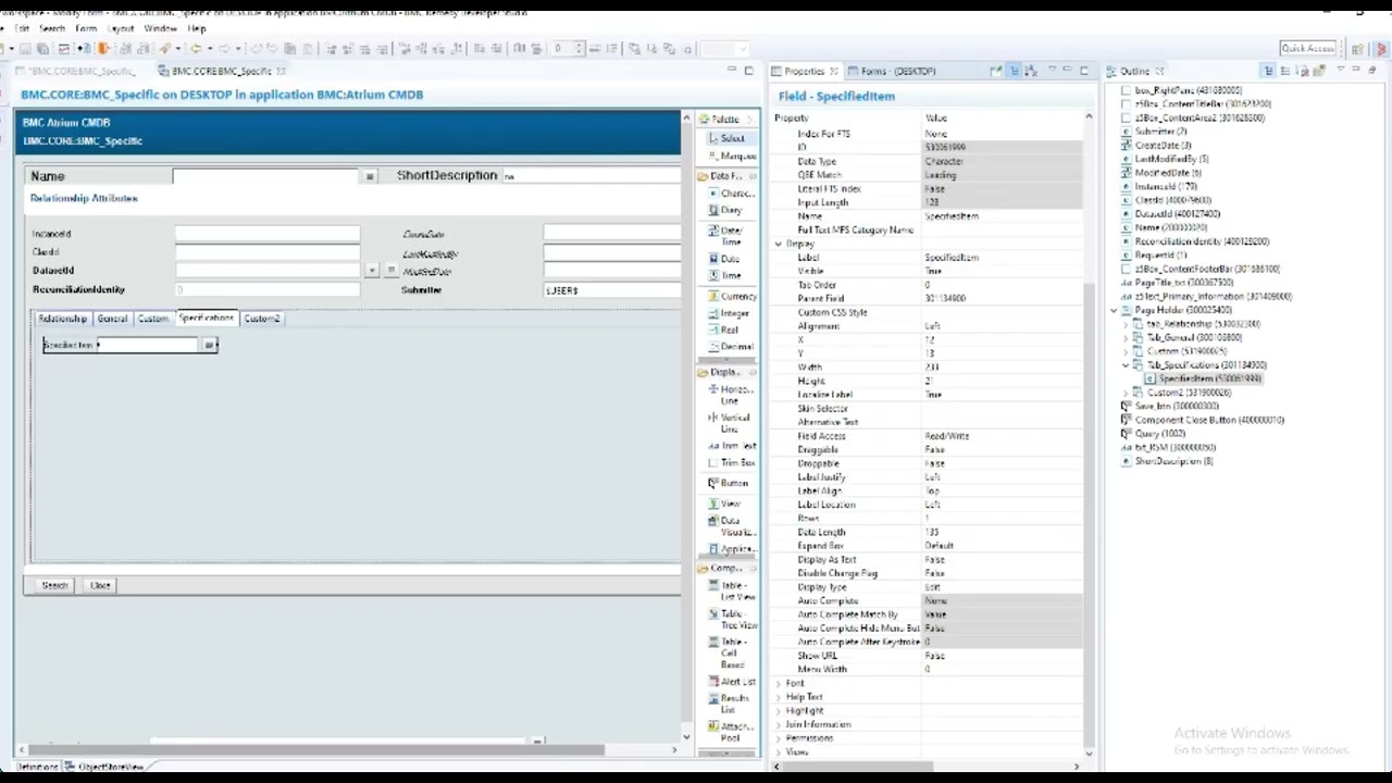 Adding a relationship to BMC CMDB. The exact sequence (Redo)