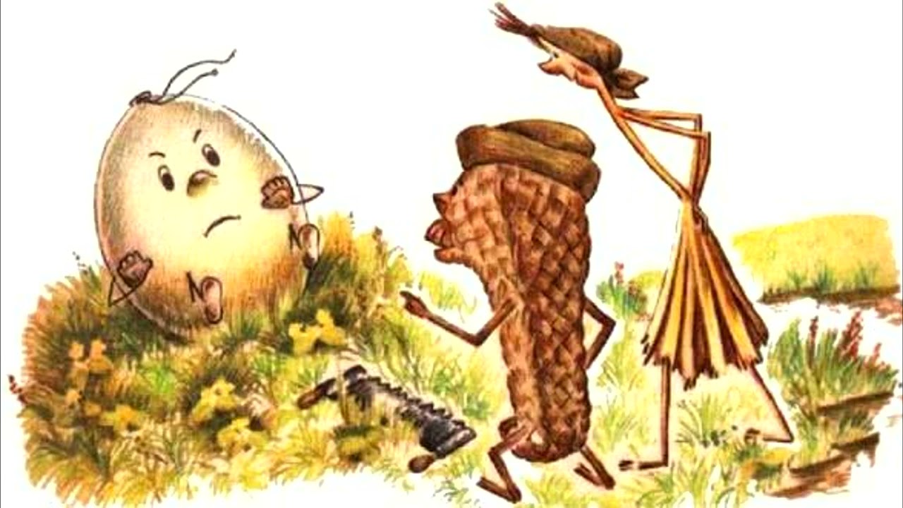 Иллюстрации к сказке пузырь соломинка и лапоть картинки для детей