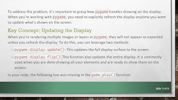 How to Fix the pygame Display Not Changing Issue: A Beginner’s Guide