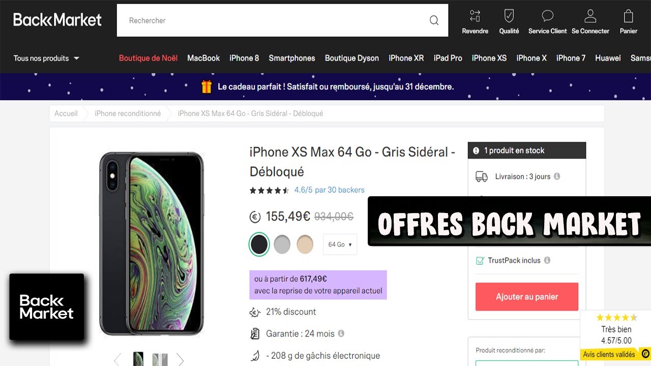 Iphone reconditionné Back Market ! (des offres à découvrir) YouTube