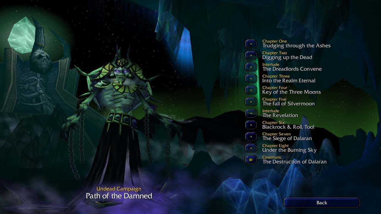 Path of the Damned | Warcraft 3 Reign of Chaos Undead Campaign Movie