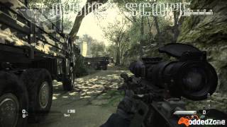 RAPIDFIRE JUMPSHOT DROPSHOT QUICK SCOPE SNIPER BREATH DEMONSTRATION COD GHOSTS by MODDEDZONE