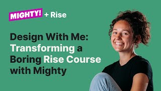 Design With Me: Transforming a Boring Rise Course with Mighty for our Maestro Community Challenge!