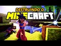 Destruindo o Minecraft com um Kamehameha — Meu primeiro jogo!?