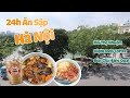 24 GIỜ ĂN SẬP HÀ NỘI, XÔI THỢ NHUỘM, HIGHLAND COFFEE, BÚN CHẢ HÀNG QUẠT ( Part 1 )
