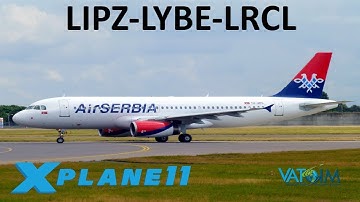 X-Plane 11 | HUGE FFa320 Update!! | A320 | VATSIM | Venice, Belgrade & Cluj-Napoca pt.1!!