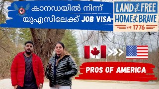 HOW TO GET A PROFESSIONAL JOB VISA TO USA FROM CANADA | BENEFITS OF LIVING IN USA | WORK VISA