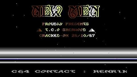 C64 Intro: 1987 New Men Intro 1