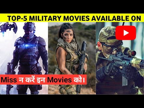 Top 5 Best Hollywood Military Mission Movies Available On YouTube In Hindi | Part 8
